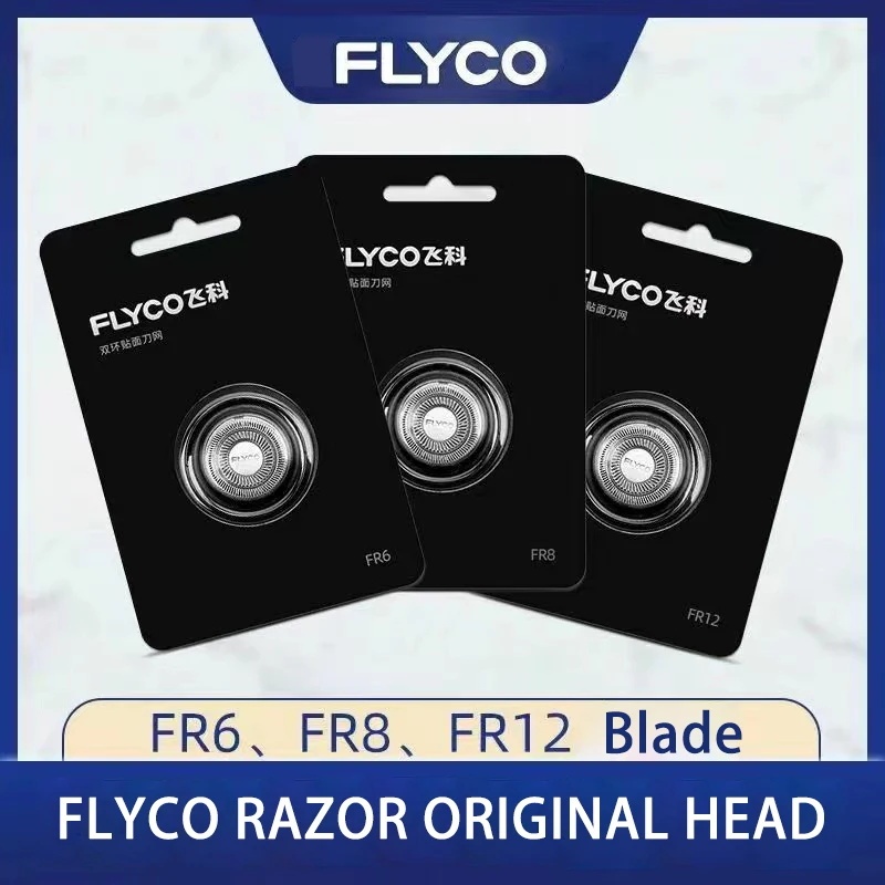 Original Flyco Blade เครื ่ องโกนหนวดไฟฟ ้ าหัวตัด FR6 FR8 FR12 FS373/FS372//FS891/FS901/FS903