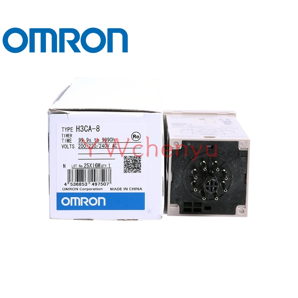 Omron จอแสดงผลดิจิตอลจับเวลา H3CA-8 H3CA-8H H3CA-A 220VAC 110VAC 24VDC ใหม่