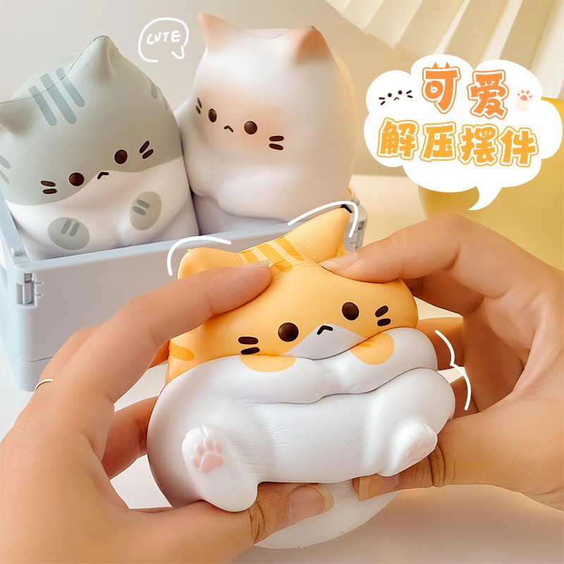 Pinch Joy Decompression Toy ฟื้นตัวช้า Release Decompression Tool Coco Cat Sanrio