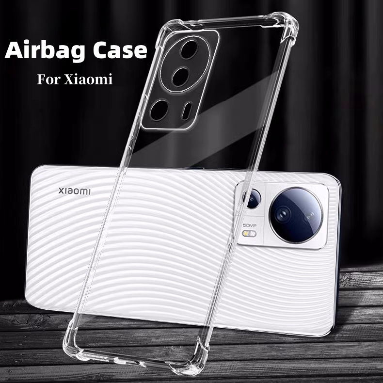 เคส TPU ใสสําหรับ XiaoMi Civi 4 Pro 2 3 14T Pro 13T Pro 12T Pro 11T Pro Mi 10T Pro 5G 9T Pro Mix 2s 3 Play Mix 4 5G