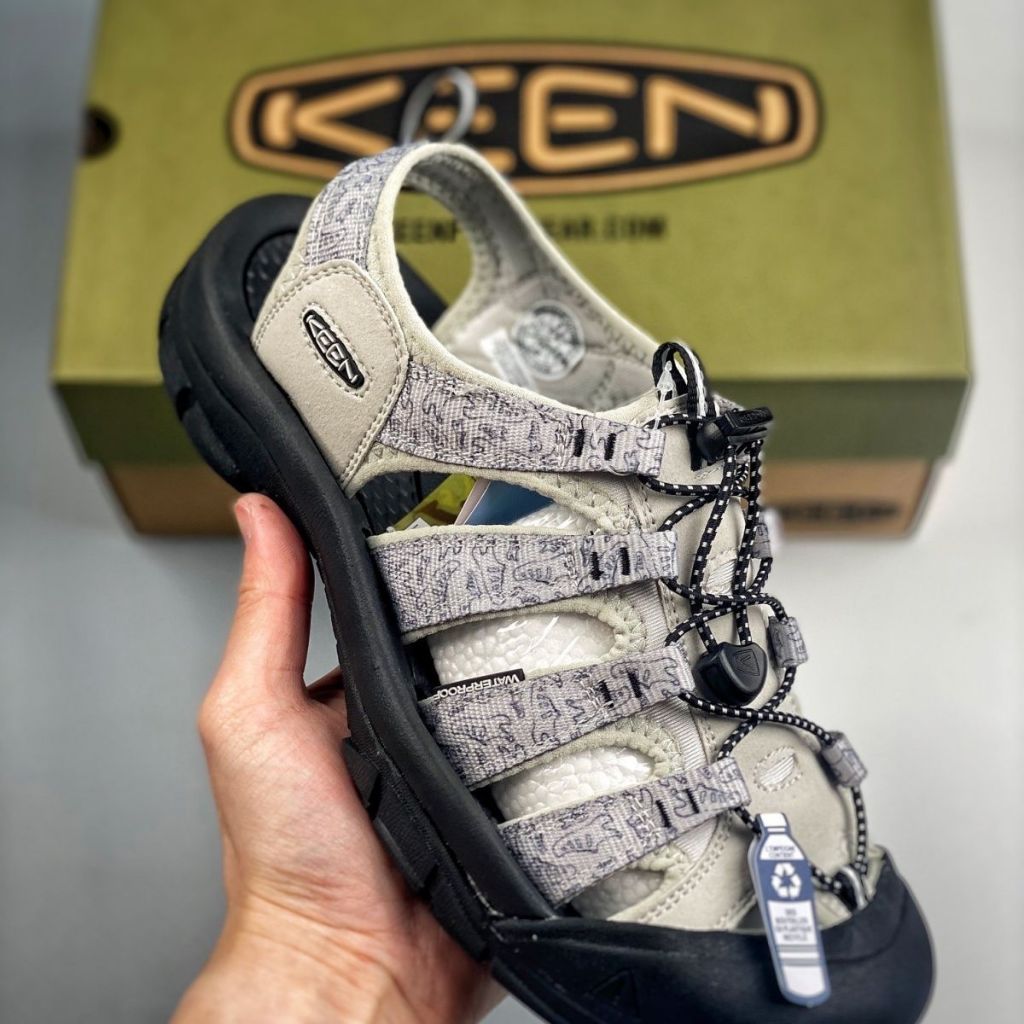 KEEN [พร้อมกล่องพร้อมโลโก้] NEWPORT H2 รองเท้าแตะชายและหญิง 35-45 หลา