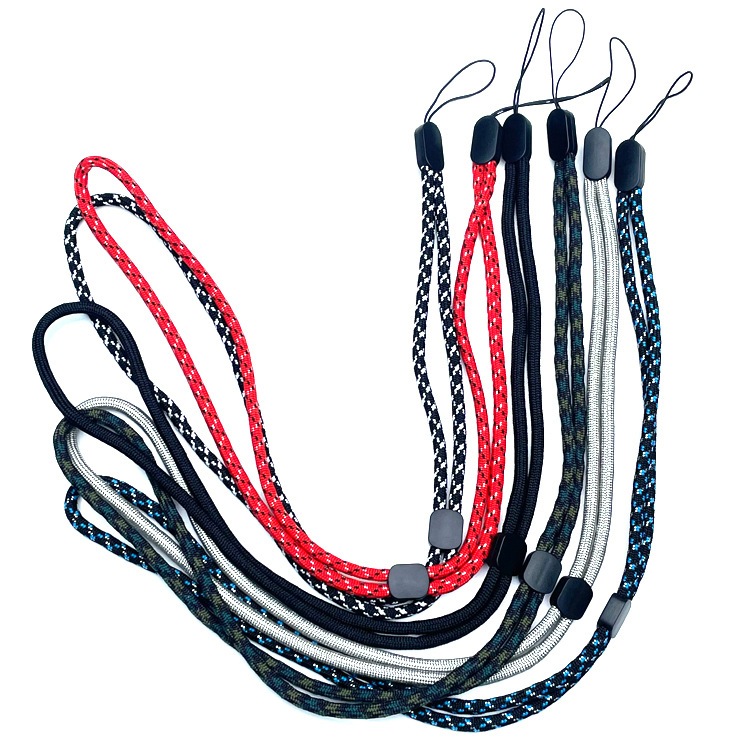 43 ซม.สีผสมปรับเชือกป ้ องกันการสูญหาย , กล ้ องโทรศัพท ์ มือถือสายคล ้ องคอ U-disk Lanyard กล ้ องมินิพัดลมลําโพงเชือก