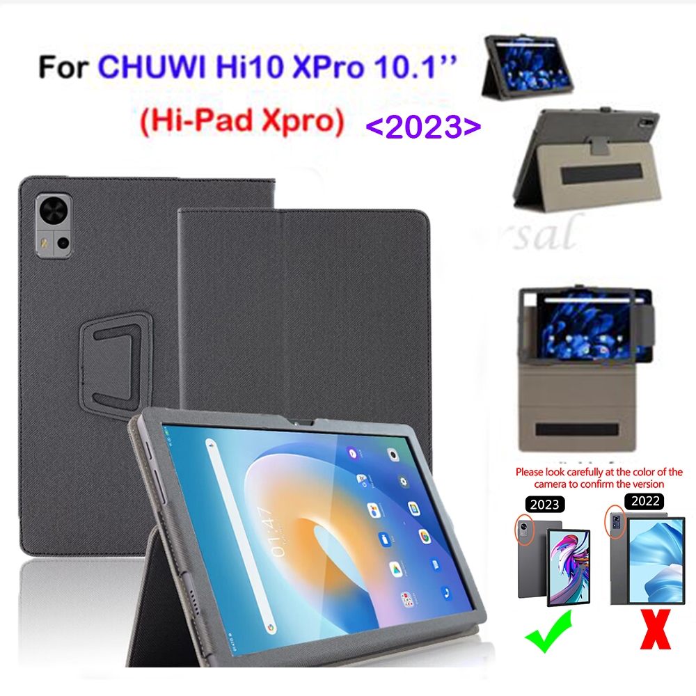 สําหรับ CHUWI Hi10 XPro 10.1 นิ้ว 2023 2024 Universal กรณีไฟแช็กทินเนอร์ PU หนังสําหรับ CHUWI Hi10 X