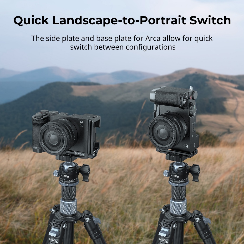 Smallrig L-Bracket สําหรับ Sony Alpha 7C II / Alpha 7CR 4569