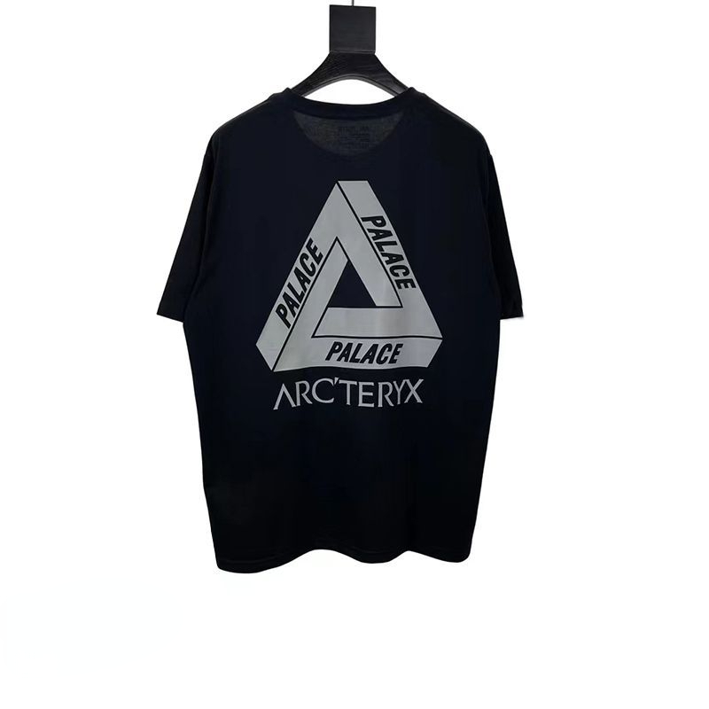 Arc'teryx ผลิตภัณฑ ์ ใหม ่ สามเหลี ่ ยมคลาสสิกโลโก ้ พิมพ ์ ผู ้ ชายและผู ้ หญิงหลวมแฟชั ่ นแขนสั ้ น