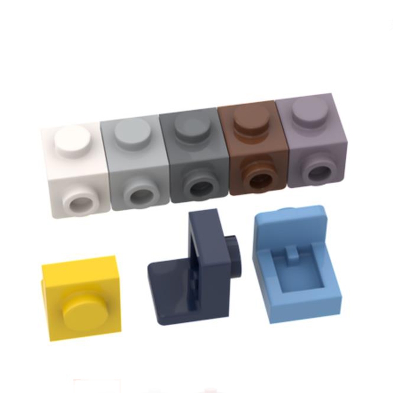 10pcs 36841 จอแสดงผลอิฐ 1x1-1x1 แผ่นสําหรับบล็อกตัวต่อชิ้นส่วน DIY การศึกษาประกอบอนุภาคของเล่นเด็ก