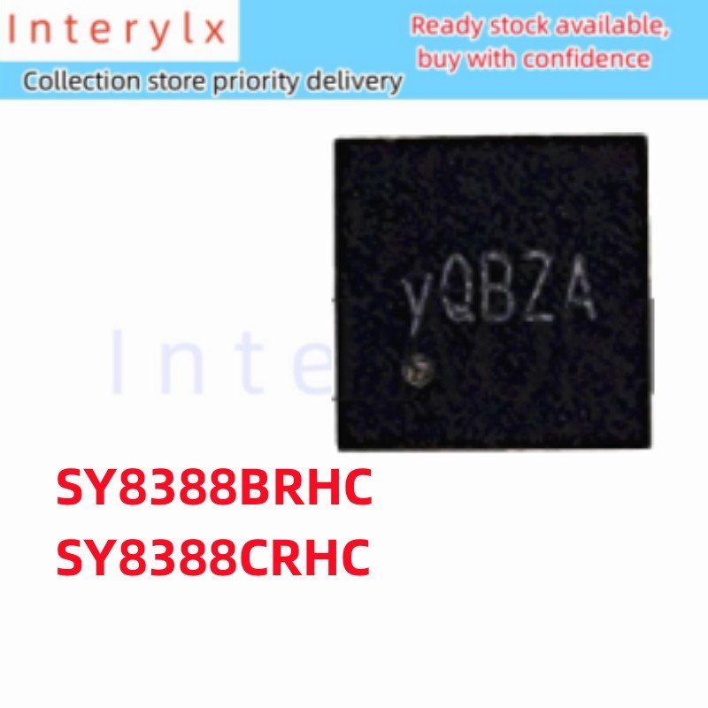 1pcs/lot Power Chip IC SY8388BRHC SY8388B yQCFA yQC * * YQCxxx SY8388CRHC SY8388C Patch QFN