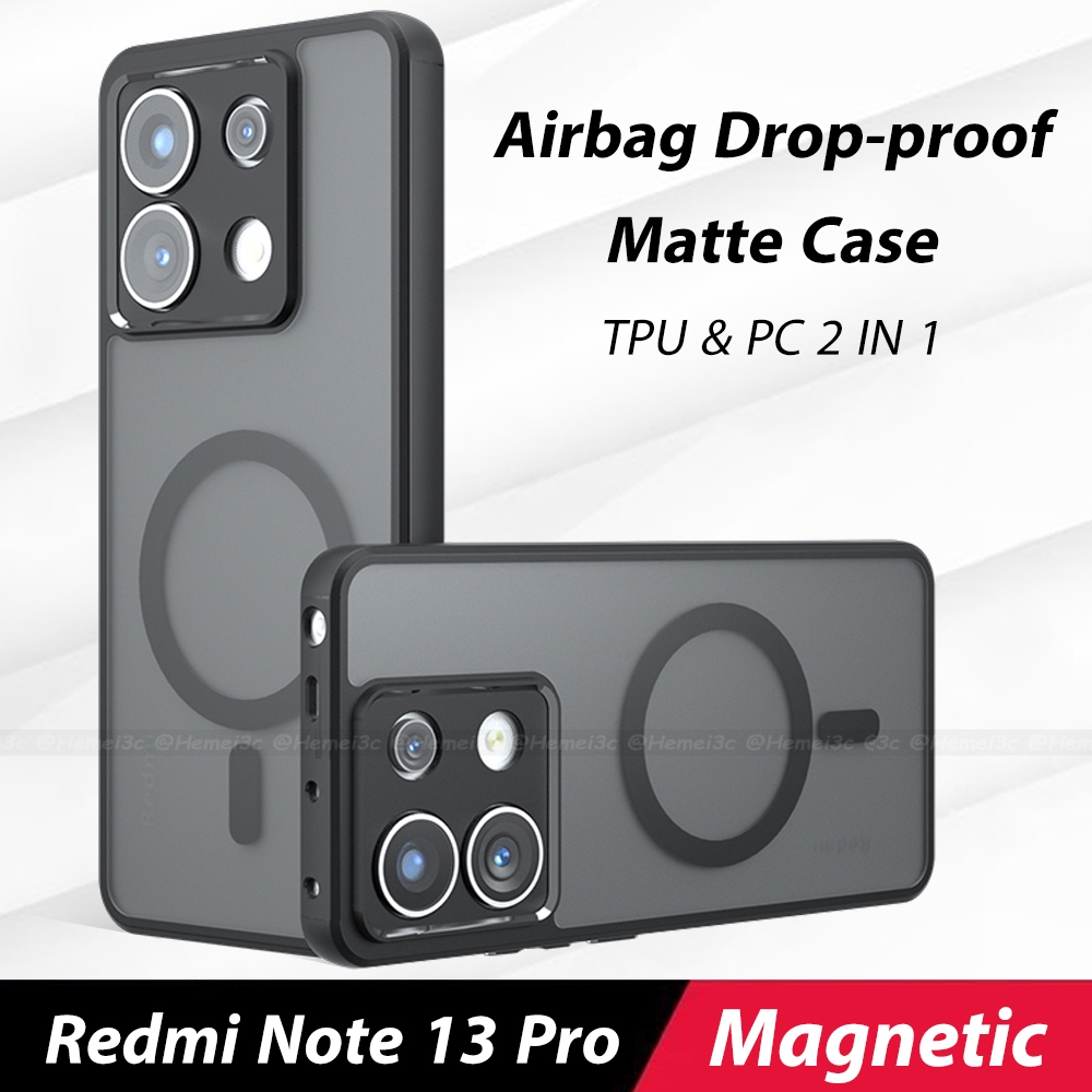 สําหรับ Redmi Note 13 Pro Plus 5G 4G Casing Translucent Matte Hard PC เคสโทรศัพท ์