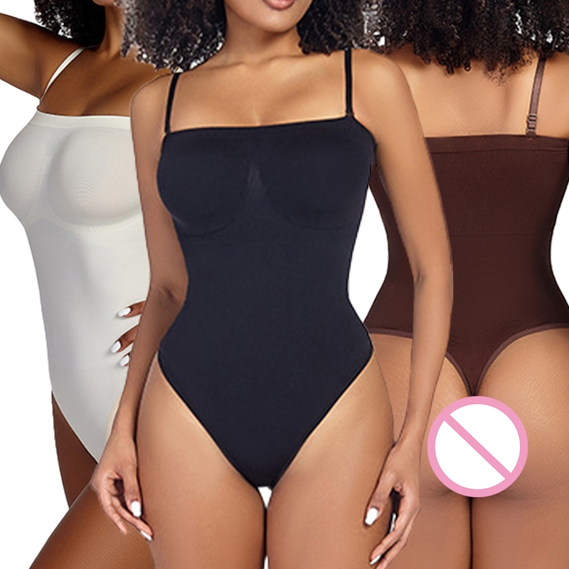 Wechery One Piece Shapewear บอดี ้ สูทเอวเทรนเนอร ์ Slimming ผู ้ หญิงรัดตัวชุดชั ้ นในไร ้ รอยต ่ อ