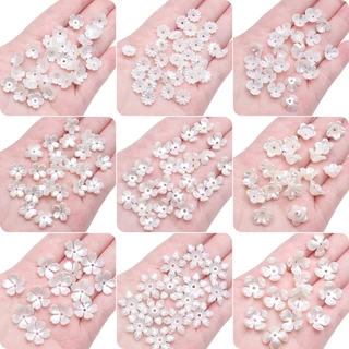 ดอกไม ้ Pearl อุปกรณ ์ เสริมลูกปัดพลาสติก ABS กลีบสามมิติลูกปัด DIY แฟชั ่ น Handmade