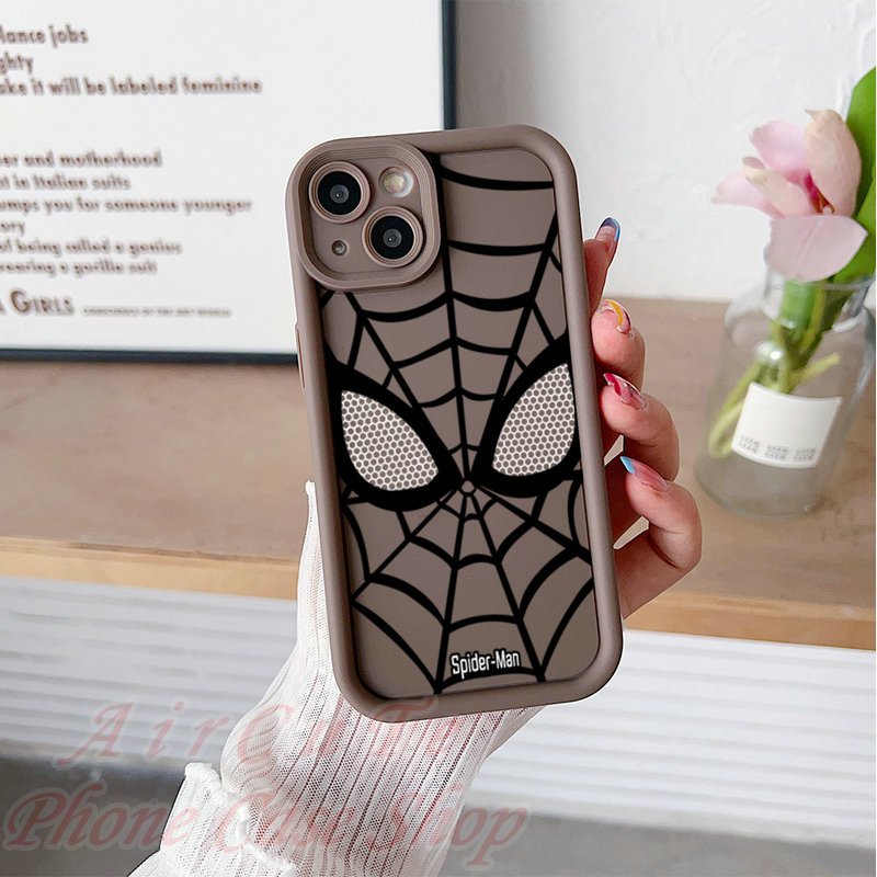 เคส VIVO Y18 Y17S Y36 Y27 Y27S Y22 Y22S Y21 Y21S Y21T T1X Y20 Y20S Y19 Y17 Y16 Y15 Y15S Y12 Y12S Y12A Y11 Y03 Y02 Y02A Y02T Y02S Y01 Y01A Y100 Y91C Y1S Y50 Y35 Y33S Y33T Y31 Y30 4G 5G Protect Camera Raised Frame Spider-Man Soft Case