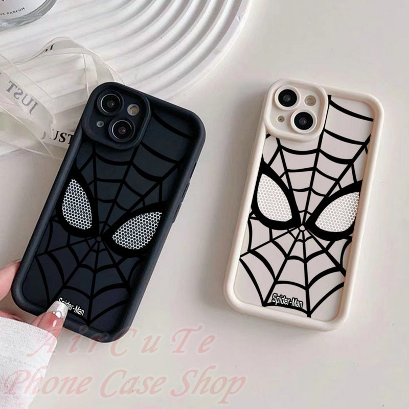 เคส VIVO Y18 Y17S Y36 Y27 Y27S Y22 Y22S Y21 Y21S Y21T T1X Y20 Y20S Y19 Y17 Y16 Y15 Y15S Y12 Y12S Y12A Y11 Y03 Y02 Y02A Y02T Y02S Y01 Y01A Y100 Y91C Y1S Y50 Y35 Y33S Y33T Y31 Y30 4G 5G Protect Camera Raised Frame Spider-Man Soft Case