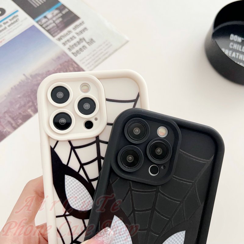 เคส VIVO Y18 Y17S Y36 Y27 Y27S Y22 Y22S Y21 Y21S Y21T T1X Y20 Y20S Y19 Y17 Y16 Y15 Y15S Y12 Y12S Y12A Y11 Y03 Y02 Y02A Y02T Y02S Y01 Y01A Y100 Y91C Y1S Y50 Y35 Y33S Y33T Y31 Y30 4G 5G Protect Camera Raised Frame Spider-Man Soft Case