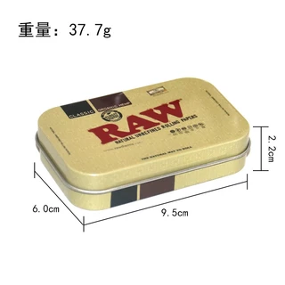 RAW 95mm Size Fashion Tin Cone Stash Box Storage Box