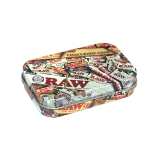 RAW 95mm Size Fashion Tin Cone Stash Box Storage Box