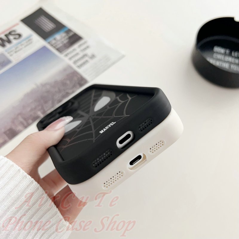 เคส VIVO Y18 Y17S Y36 Y27 Y27S Y22 Y22S Y21 Y21S Y21T T1X Y20 Y20S Y19 Y17 Y16 Y15 Y15S Y12 Y12S Y12A Y11 Y03 Y02 Y02A Y02T Y02S Y01 Y01A Y100 Y91C Y1S Y50 Y35 Y33S Y33T Y31 Y30 4G 5G Protect Camera Raised Frame Spider-Man Soft Case