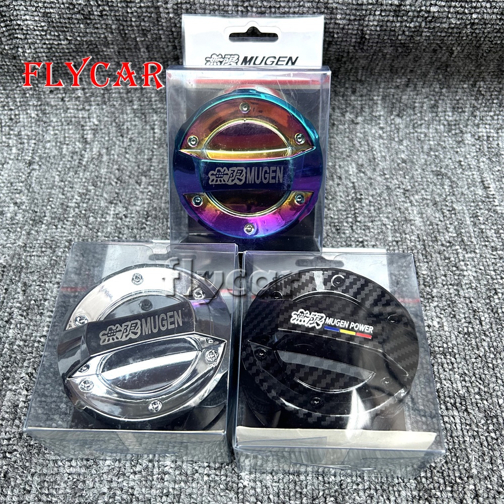 Mugen ตกแต่งถังน้ํามันเชื้อเพลิงฝาครอบแก๊สอัตโนมัติสําหรับ Honda DC5 CIVIC NSX S2000 RSX INTEGRA