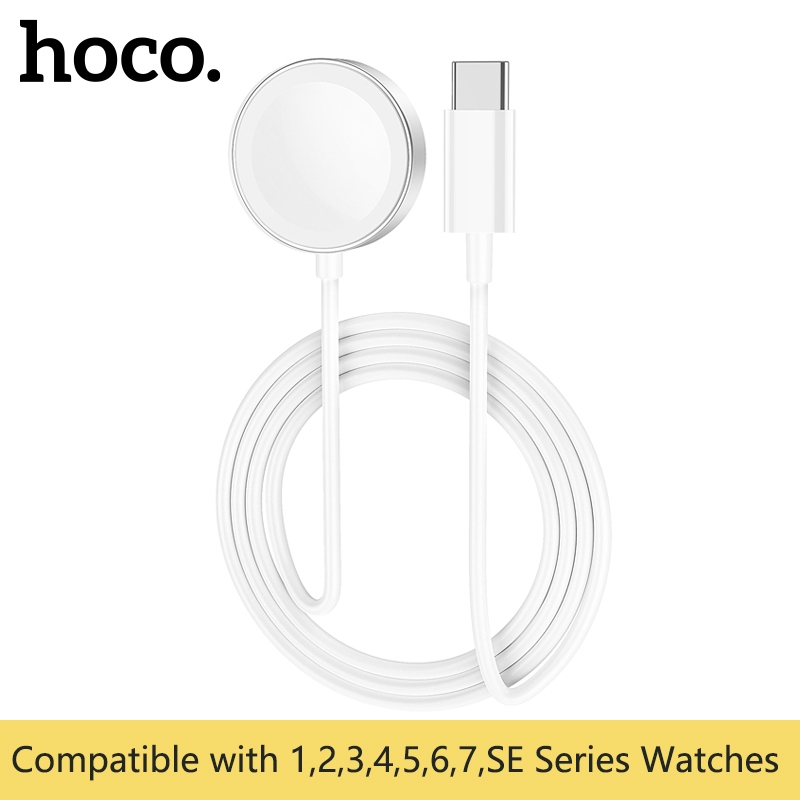 Hoco CW39 CW39C Wireless Charger สําหรับ iWatch 9 8 7 ใช้งานร่วมกับ Apple Watch 8/7/6/se/5/4/3/2/1 ส
