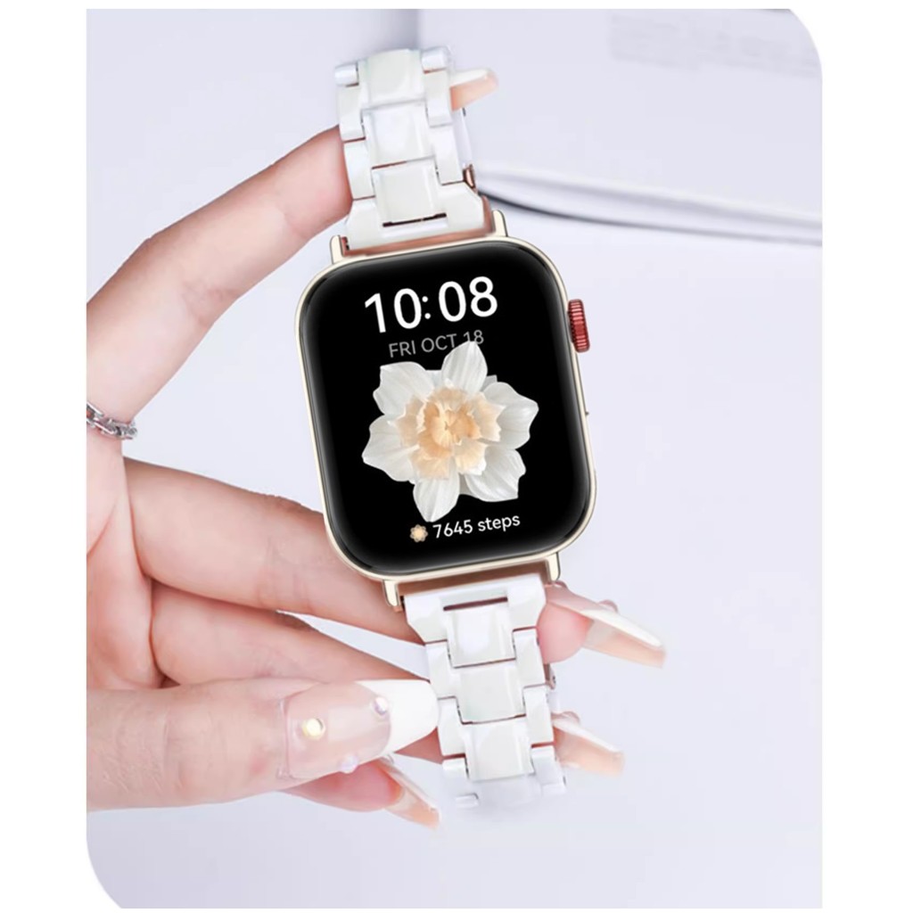 Bling Reflecting light Gloosy Strap For Huawei watch Fit 4 สาย Huawei watch Fit 4 Pro สายนาฬิกา Huawei Watch Fit 3 สาย Coloful Plastic Huawei Fit 3 Strap สาย Huawei watch Fit 3 Strap Huawei Watch Fit 2 สายนาฬิกา Huawei Fit4 สาย Huawei Fit4 Pro Strap