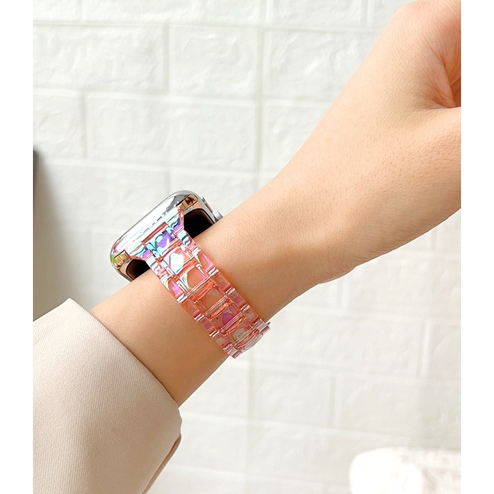 Bling Reflecting light Gloosy Strap For Huawei watch Fit 4 สาย Huawei watch Fit 4 Pro สายนาฬิกา Huawei Watch Fit 3 สาย Coloful Plastic Huawei Fit 3 Strap สาย Huawei watch Fit 3 Strap Huawei Watch Fit 2 สายนาฬิกา Huawei Fit4 สาย Huawei Fit4 Pro Strap