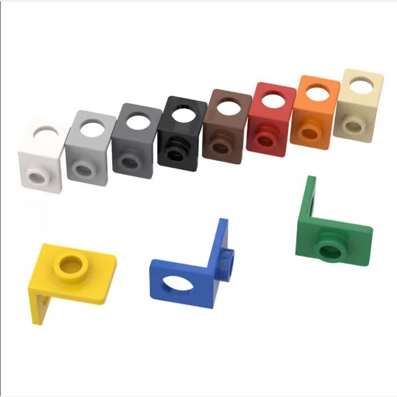 10 ชิ้นอาคารบล็อก 42446 คอยึดกับสตั๊ดด้านหลัง-บางกลับผนังคอลเลกชันจํานวนมากโมดูลาร์ GBC ของเล่นสําหร