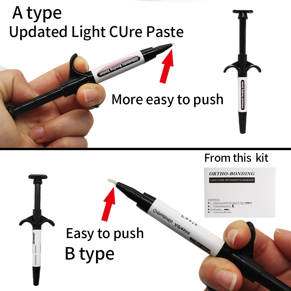 1 ชิ้น 3.5 กรัม Light Cure B-ond-ing กาววาง