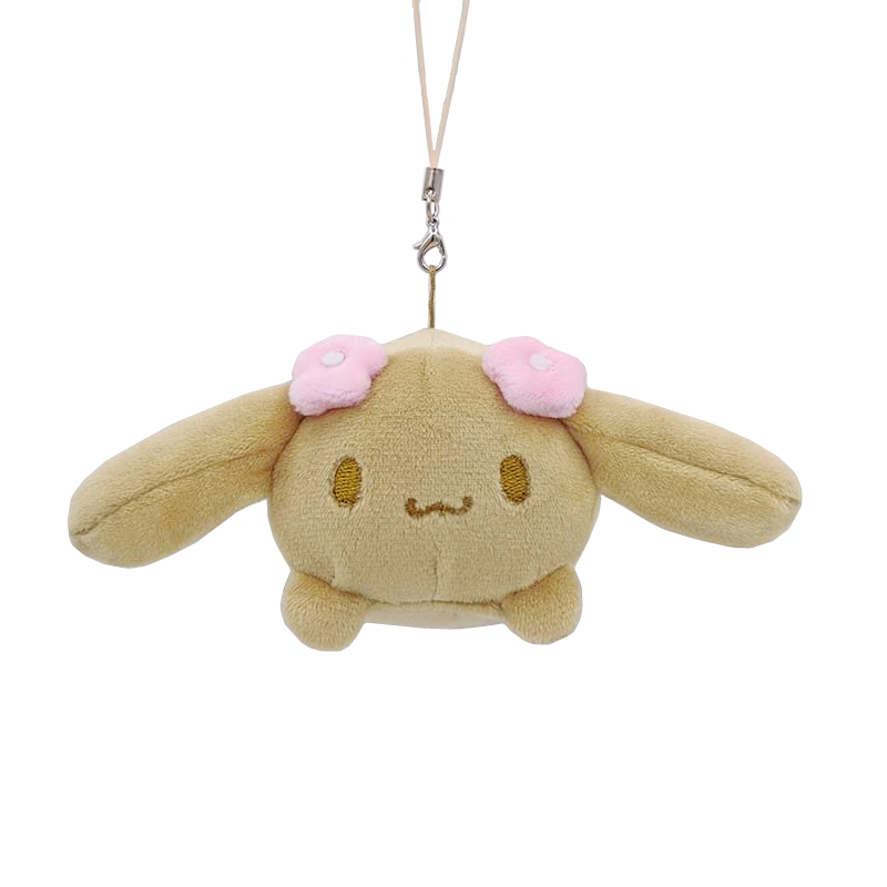 น ่ ารัก Mocha สุนัข Plush พวงกุญแจ Rounded Charms Mascot พวงกุญแจ Keyholder ของเล ่ นเด ็ กสําหรับสาวของขวัญขนาดเล ็ ก