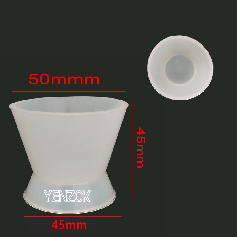5 ขนาดทันตกรรม Self-solidifying ถ ้ วยซิลิโคนผสมชามยืดหยุ ่ น ราคา ถูกที่สุด ดีลบีเคเค แกลเลอรีภาพที่ 2