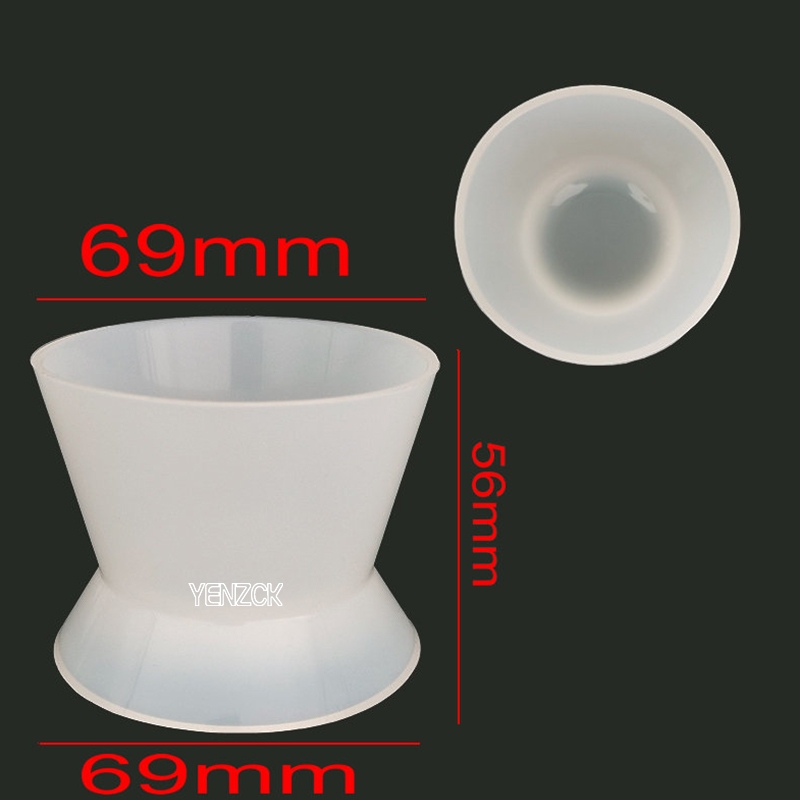 5 ขนาดทันตกรรม Self-solidifying ถ ้ วยซิลิโคนผสมชามยืดหยุ ่ น ราคา ถูกที่สุด ดีลบีเคเค แกลเลอรีภาพที่ 4