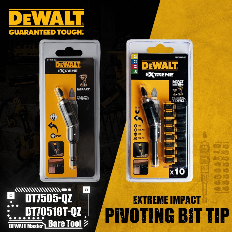 Dewalt DT7505-QZ DT70518T-QZ ดอกไขควงไฟฟ้า อุปกรณ์เสริม