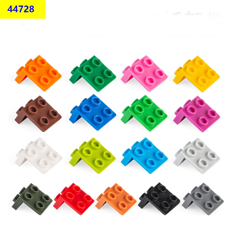 5pcs High-Tech ประกอบอนุภาค 21712 44728 1x2-2x2 Studs Building Blocks Kit Part Idea DIY ของเล่นเด็กของขวัญวันเกิดสําหรับ wedo2.0