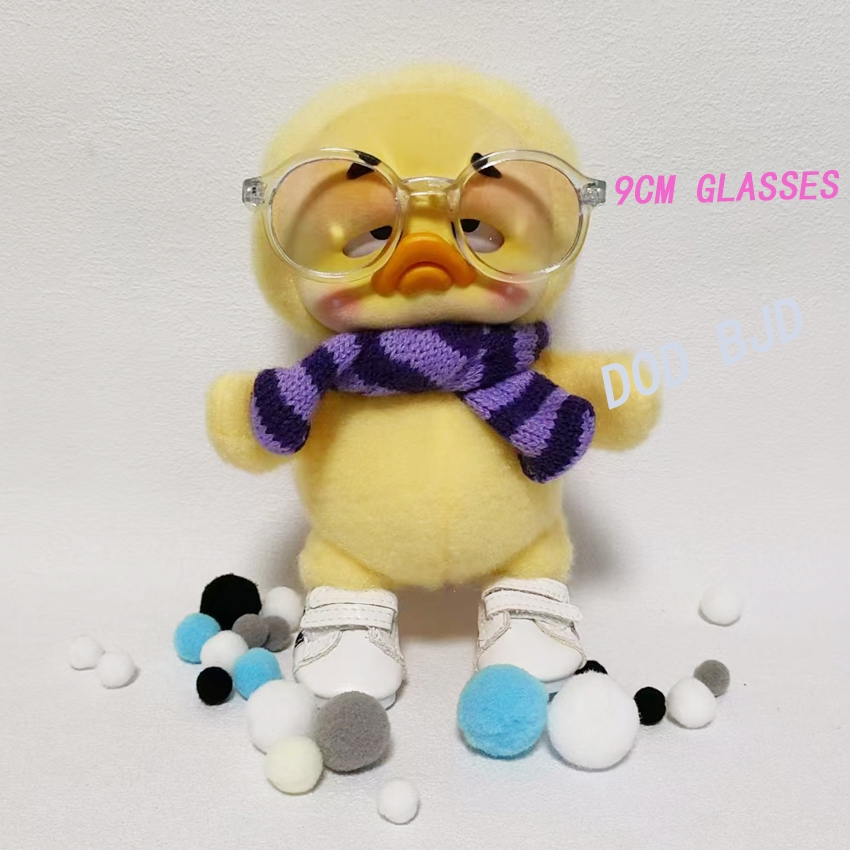 แว่นตาตุ๊กตา 3 ขนาด, (6.5 ซม. สําหรับ Labubu DIMOO WORLD Joke Bear bao-ao), (9 ซม. สําหรับ Crybaby Chikawa UpsetDuck ) , (4.5 ซม. สําหรับ OB11 StellaLou ) - รูปที่ 6