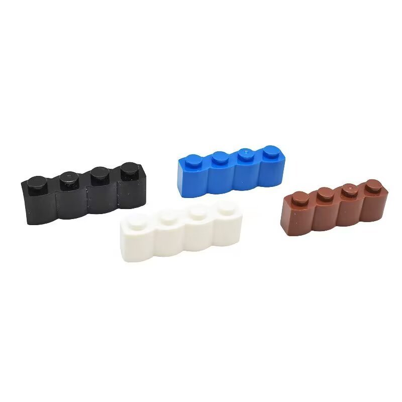 Moc บล็อกสร้างการศึกษาอนุภาคขนาดเล็กเข้ากันได้กับ 30136 30137 Plug-In อะไหล่ 1 x 2 1×4 Wave Fence Brick ราคา ถูกที่สุด ดีลบีเคเค แกลเลอรีภาพที่ 5