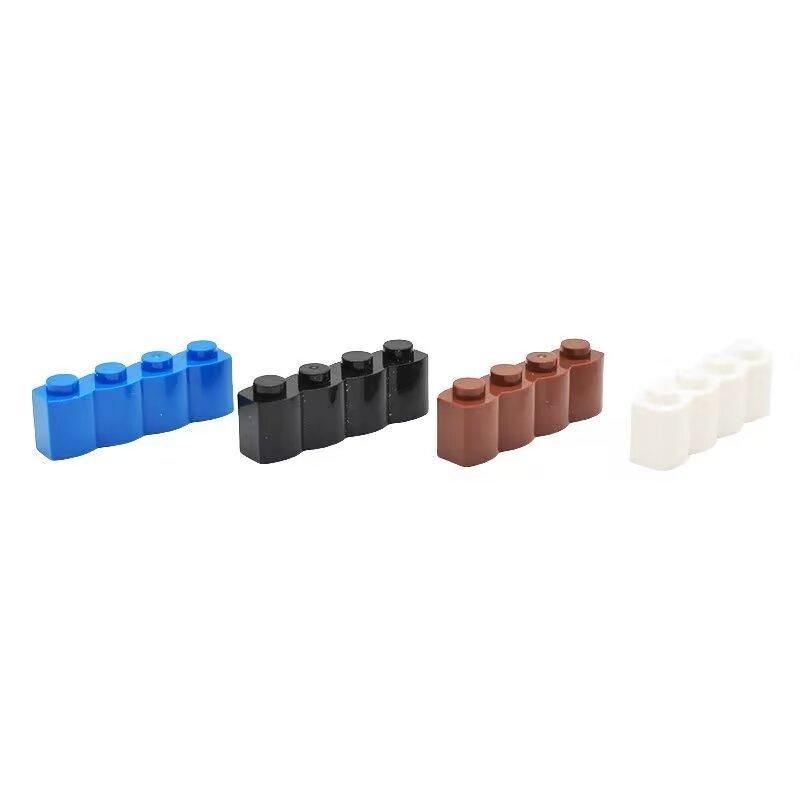 Moc บล็อกสร้างการศึกษาอนุภาคขนาดเล็กเข้ากันได้กับ 30136 30137 Plug-In อะไหล่ 1 x 2 1×4 Wave Fence Brick ราคา ถูกที่สุด ดีลบีเคเค แกลเลอรีภาพที่ 6