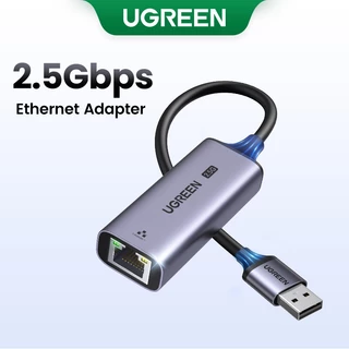 UGREEN อะแดปเตอร์อีเธอร์เน็ต 2500mbps Usb C 2.5 Gigabit Type C ถึงการ์ดเครือข่าย Lan Rj45 ความเร็วสูงสําหรับ Macbook Ipad Pro Usb-C Ethernet