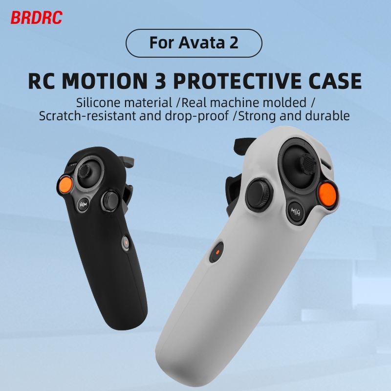 เข้ากันได้กับเคสซิลิโคน DJI Avata2 Crossing Joystick3, ที่จับรีโมทคอนโทรล, ฝาครอบกันฝุ่น, อุปกรณ์เสริมฝาครอบป้องกัน