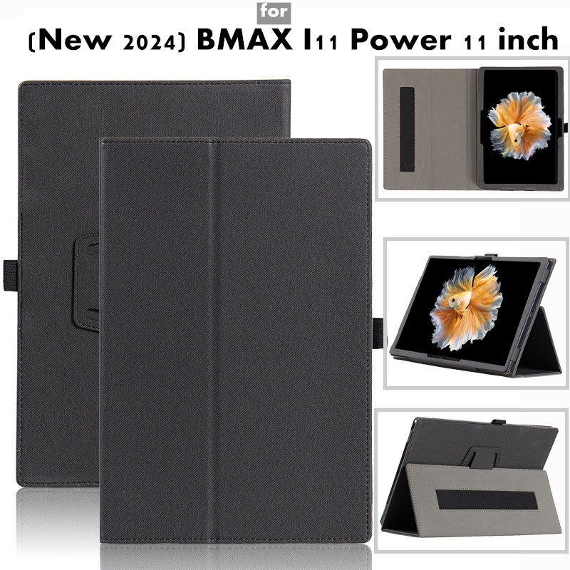 (New 2024) for BMAX MaxPad I11 Power 11" Cover Flip Foldable Magnetic Leather Stand Full Body Protec