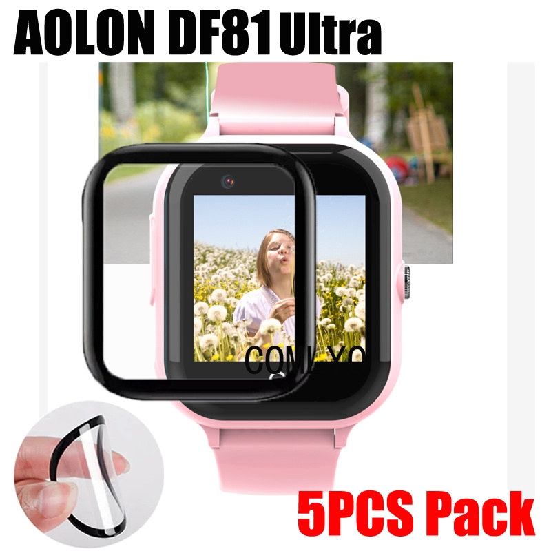 สําหรับ Aolon DF81 Ultra Screen Protector สมาร์ทวอทช์ 3D ป้องกันฟิล์มคลุมทั้งหมดโค้งฟิล์มนุ่ม