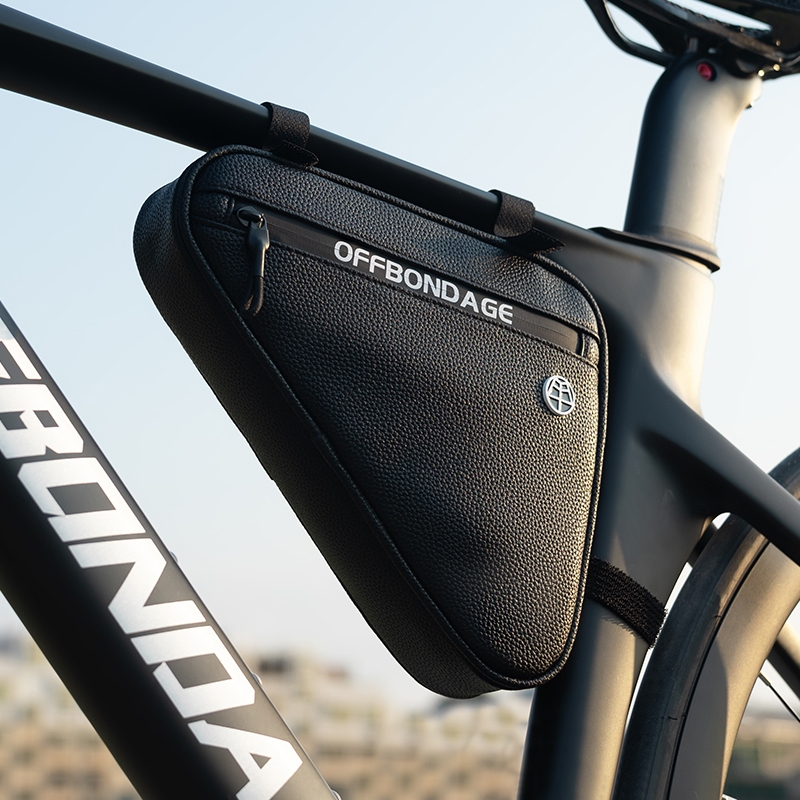 Offbondage Ultra-light MTB จักรยานเสือหมอบกระเป๋าสามเหลี่ยมกระเป๋าเก็บจักรยานกันน้ําขี่จักรยานกระเป๋า 3L ขี่จักรยานกีฬากลางแจ้งอุปกรณ์จักรยาน ราคา ถูกที่สุด ดีลบีเคเค แกลเลอรีภาพที่ 2