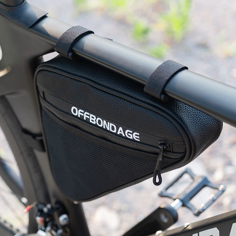 Offbondage Ultra-light MTB จักรยานเสือหมอบกระเป๋าสามเหลี่ยมกระเป๋าเก็บจักรยานกันน้ําขี่จักรยานกระเป๋า 3L ขี่จักรยานกีฬากลางแจ้งอุปกรณ์จักรยาน ราคา ถูกที่สุด ดีลบีเคเค แกลเลอรีภาพที่ 4