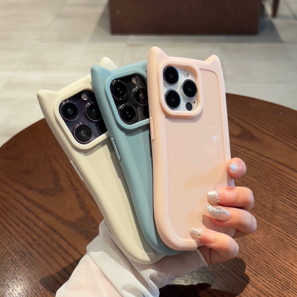 【TPU Soft Case/Pink】เคส compatible for iPhone 15 14 13 12 11 pro max case