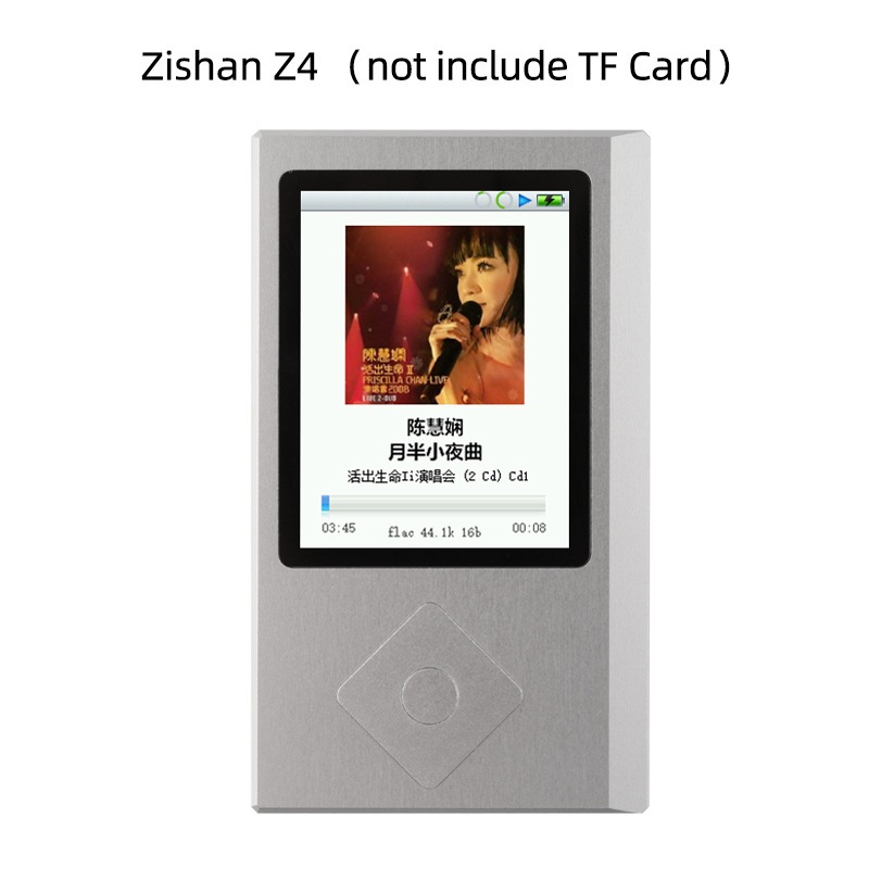 Zishan Z4 PCM DSD HIFI Player Bluetooth APTX-HD LDAC Car Digital Turntable USB DAC Decoding Dual ES9038 DSD256 Hard Solution