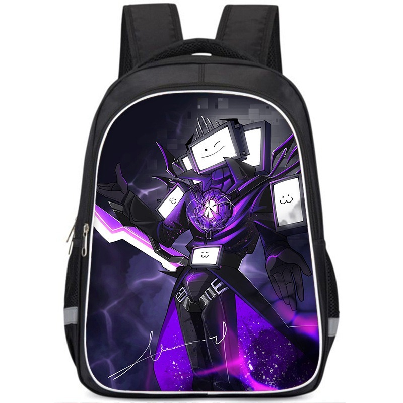 Skibidi กระเป๋าเป้สะพายหลัง กระเป๋านักเรียน อเนกประสงค์ จุของได้เยอะ แฟชั่นสําหรับผู้หญิง และผู้ชาย 