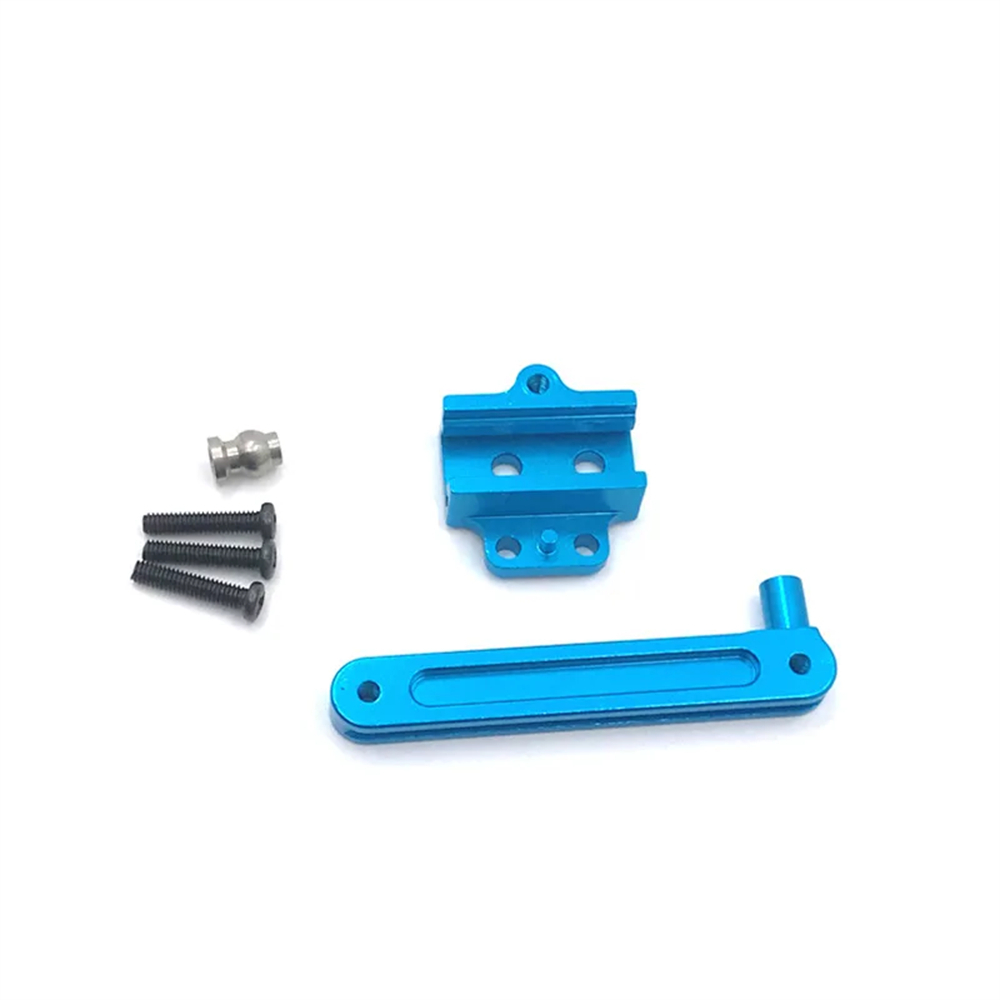 สําหรับ Wltoys 12423 12427 12428 12429 อาร์ซี รถสนับสนุนพวงมาลัยเชื่อมต่อชิ้นโลหะอะไหล่อัพเกรดอุปกรณ