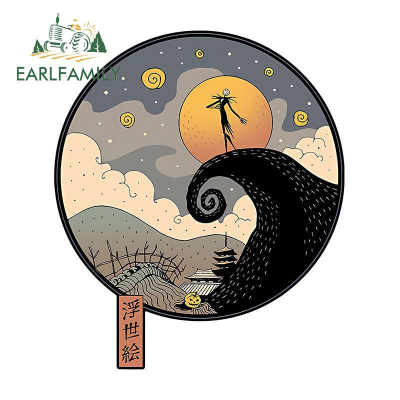 Earlfamily 13 ซม.เพื ่ อนบ ้ านของฉัน Totoro รถสติกเกอร ์ Windows แล ็ ปท ็ อปรถจักรยานยนต ์ หมวกกันน ็ อค JDM ไวนิลครีมกันแดดรูปลอกกันน ้ ํารถอุปกรณ ์ เสริม ราคา ถูกที่สุด ดีลบีเคเค แกลเลอรีภาพที่ 4