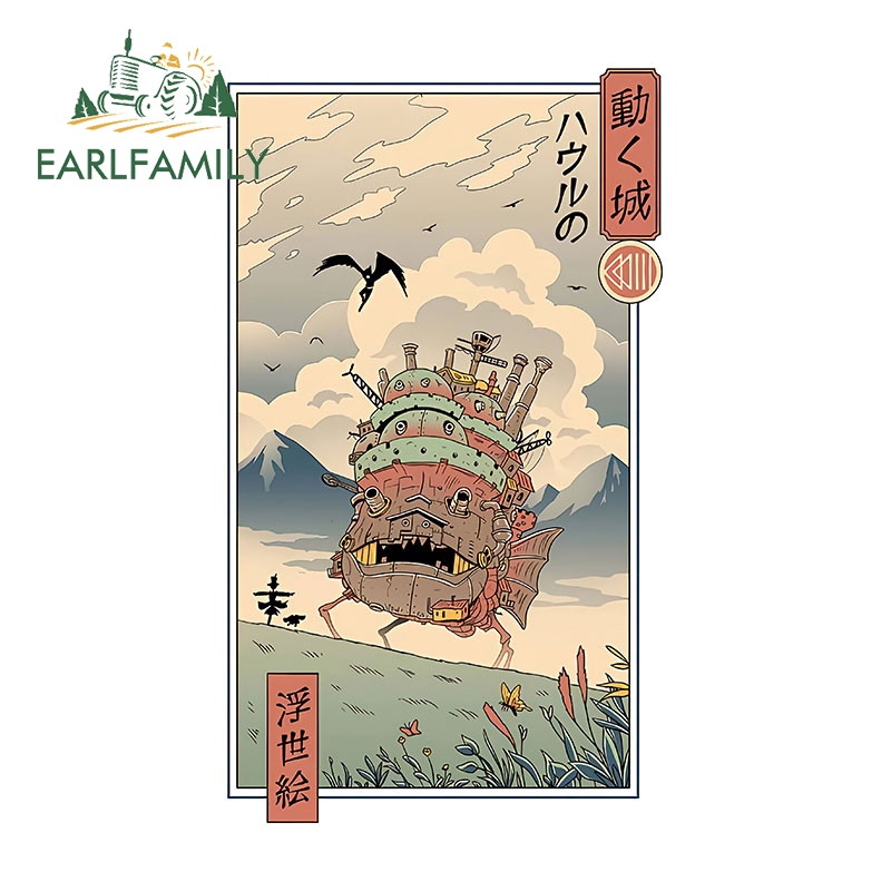 Earlfamily 13 ซม.เพื ่ อนบ ้ านของฉัน Totoro รถสติกเกอร ์ Windows แล ็ ปท ็ อปรถจักรยานยนต ์ หมวกกันน ็ อค JDM ไวนิลครีมกันแดดรูปลอกกันน ้ ํารถอุปกรณ ์ เสริม ราคา ถูกที่สุด ดีลบีเคเค แกลเลอรีภาพที่ 7