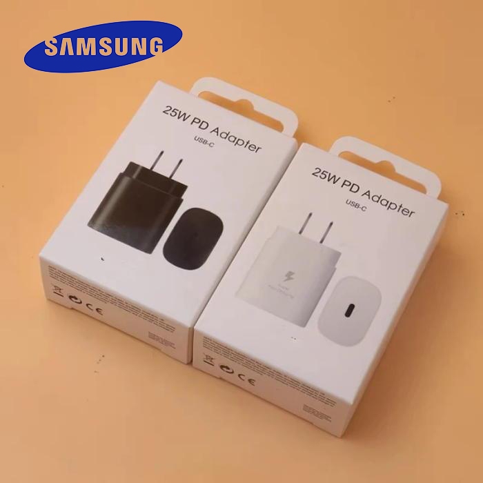 Original สําหรับ Samsung 25W Charger Galaxy A54 A34 A33 A73 S20 S21 FE 5G Super Fast Charge Usb Pd P