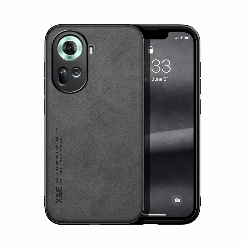 สําหรับ Oppo Reno11 5G , หนังคุณภาพสูง , ความรู ้ สึกที ่ เป ็ นมิตรกับผิว , ด ้ ามจับที ่ ยอดเยี ่ ยม , เคสป ้ องกันโทรศัพท ์ ป ้ องกันการตกระดับไฮเอนด ์