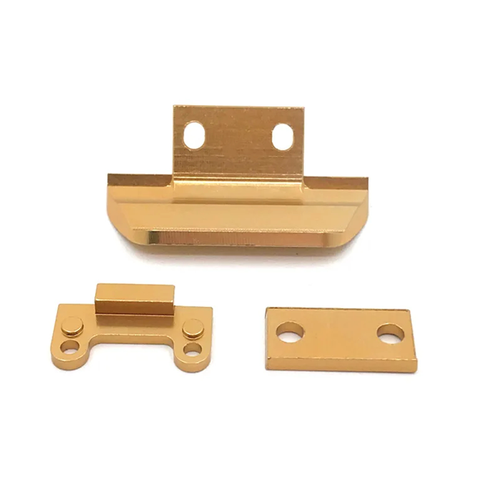 โลหะอัพเกรดการปรับเปลี่ยนกันชนหน้าสําหรับ Wltoys 1/14 144010 144001 144002 1/12 124017 124019 อะไหล่รถยนต์ RC - รูปที่ 2