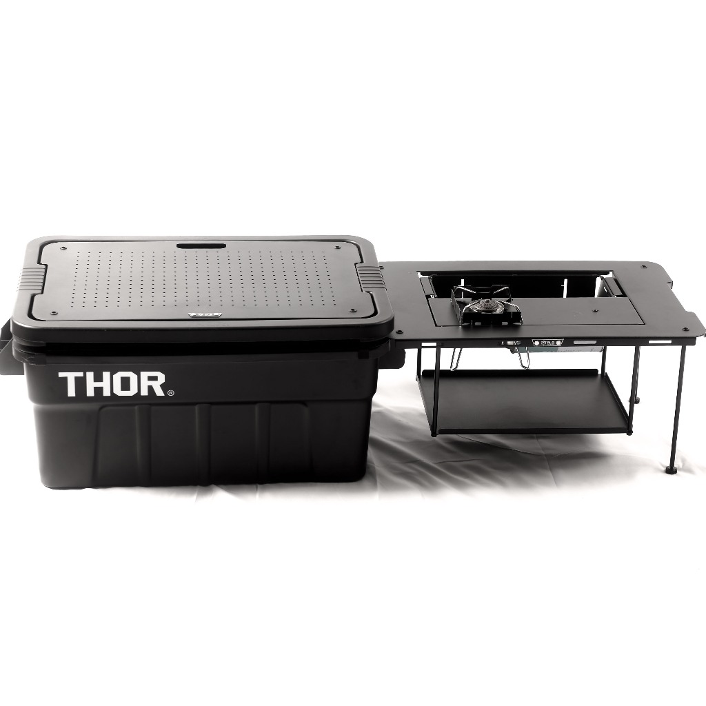 อุปกรณ์อุปกรณ์ตั้งแคมป์กลางแจ้ง, THOR กล่องตาราง IGT System, THOR กล่องเก็บของกลางแจ้งรางสไลด์, แผงกล่องตาราง, THOR คาร์บอนไฟเบอร์อุปกรณ์เสริม